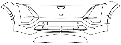 Front Bumper Kit | CADILLAC LYRIQ 2023