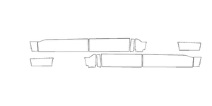 Rocker Panel PPF Kit | FORD F-150 XLT 2025