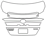 Trunk Lid PPF Kit | SUBARU WRX 2023