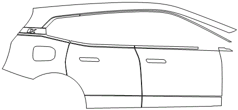 Right Side Kit | BMW iX SHADOWLINE 2022