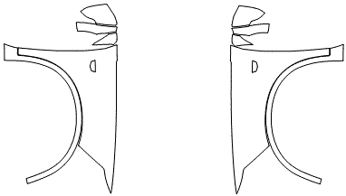 Full Fender and Mirror Kit  | CADILLAC XT6 SPORT 2024