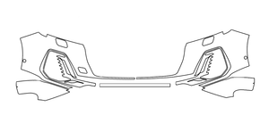 Front Bumper PPF Kit | AUDI Q7 2025