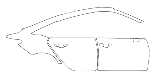 Right Side PPF Kit | HONDA CIVIC SEDAN 2025