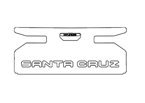 Tailgate PPF Kit | HYUNDAI SANTA CRUZ 2025