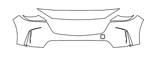 Front Bumper PPF Kit | MAZDA CX-90 2025