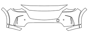 Front Bumper PPF Kit | MAZDA CX-90 2024