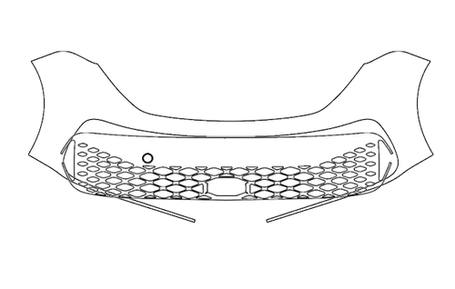 Front Bumper PPF Kit | VOLKSWAGEN ID.BUZZ 2025