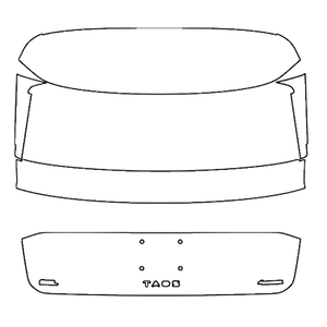 Rear Hatch PPF Kit | VOLKSWAGEN TAOS 2024