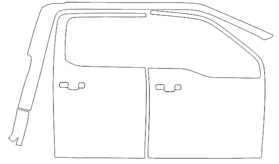 Right Side Door Kit | FORD F-150 LIGHTNING 2023