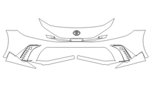 Load image into Gallery viewer, Front Bumper PPF Kit | TOYOTA CAMRY 2025