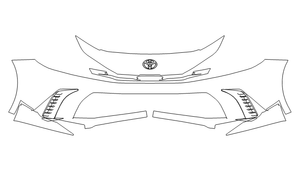 Front Bumper PPF Kit | TOYOTA CAMRY 2025