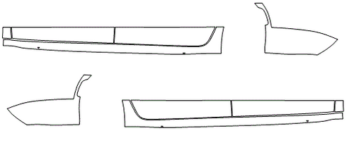 Rocker Panel Kit | CHRYSLER PACIFICA 2024