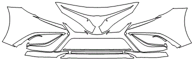 Bumper Kit | TOYOTA CAMRY HYBRID SE 2024