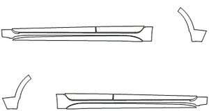 Rocker Panel Kit | TOYOTA COROLLA HATCHBACK 2023