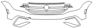 Bumper Kit | VOLKSWAGEN TIGUAN S - SE 2024