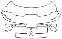 Load image into Gallery viewer, Trunk Lid Kit | FORD MUSTANG  FASTBACK SHELBY GT500 2022 