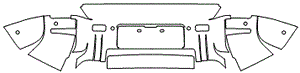 Rear Bumper Kit | LAND ROVER DEFENDER 110 V8 CARPATHIAN 2023