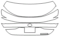 Trunk Lid Kit | LEXUS ES 300h LUXURY - ULTRA LUXURY 2021