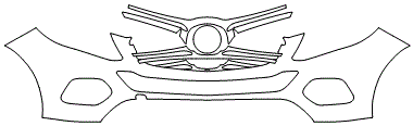 Grille and Bumper Kit | MERCEDES BENZ GLE SUV 350 BASE 2017