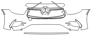 Bumper Kit | MERCEDES-BENZ E-CLASS SEDAN 450 2021