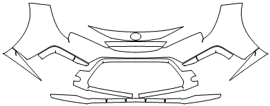 Bumper Kit | TOYOTA COROLLA SEDAN SE - XSE - NIGHTSHADE 2022